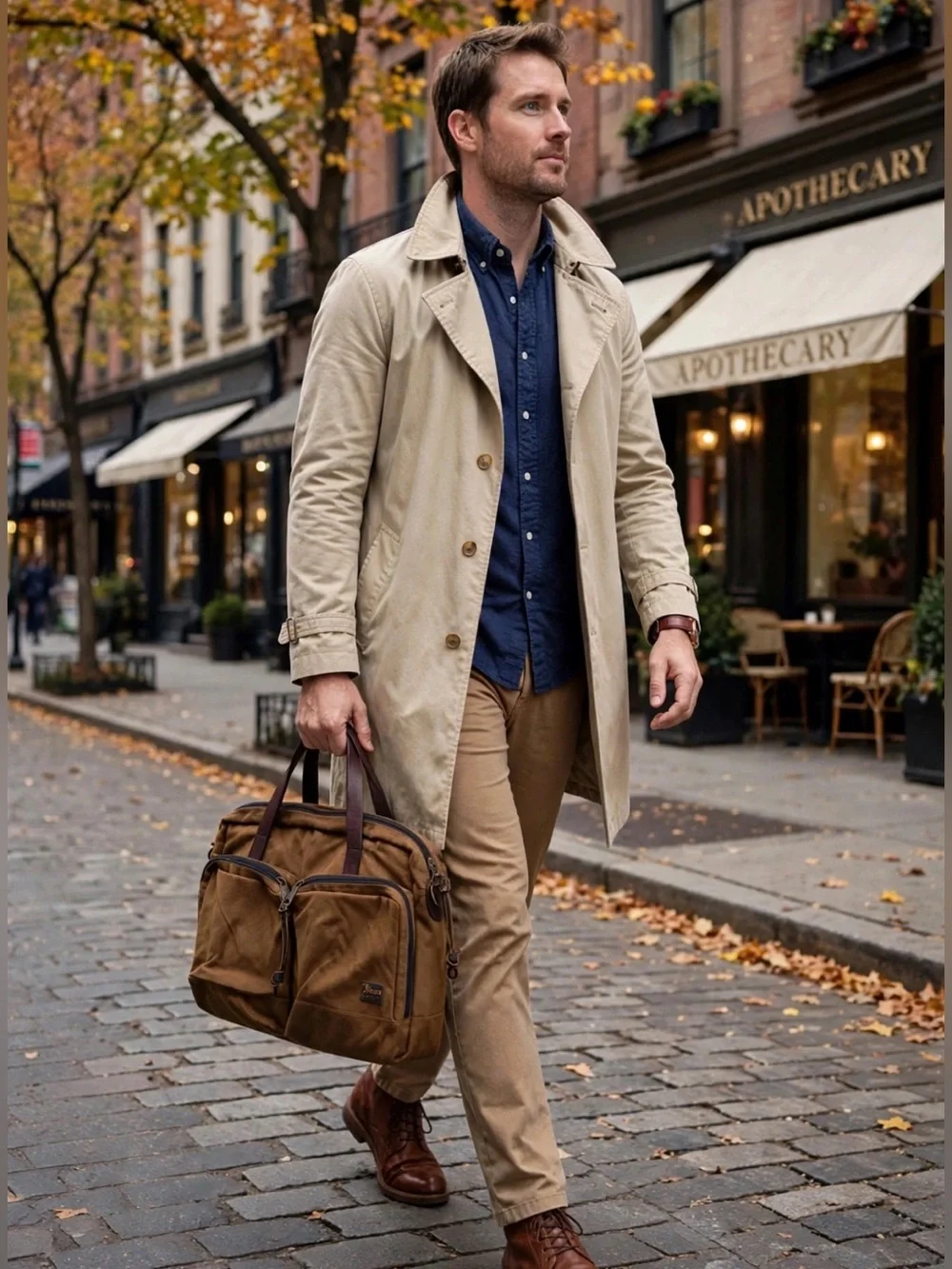 Filson || Dryden Briefcase in Whiskey Tan Brown